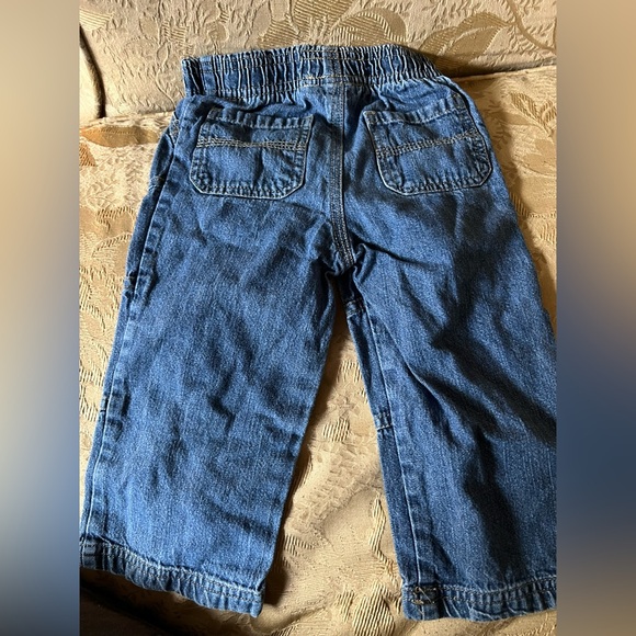 Jumping Beans Boys Pull On Denim Pants Lightweight - Picture 2 of 3